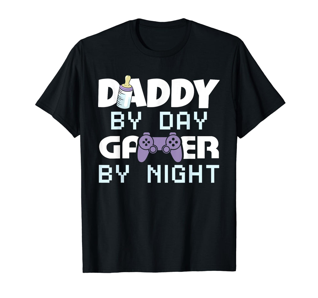 Daddy Day Gamer Night Video Gamer Dad T-Shirt - Streetwear Style Unisex - T-Shirt, Sweatshirt, Hoodie