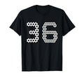 Fun 36Th Birthday Soccer Themed 36 Year T-Shirt - Custom Art Print Unisex - T-Shirt, Sweatshirt, Hoodie