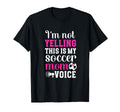 This Is My Soccer Mom Voice Mom T-Shirt - Novelty Apparel for Adults - T-Shirt, Sweatshirt, Hoodie