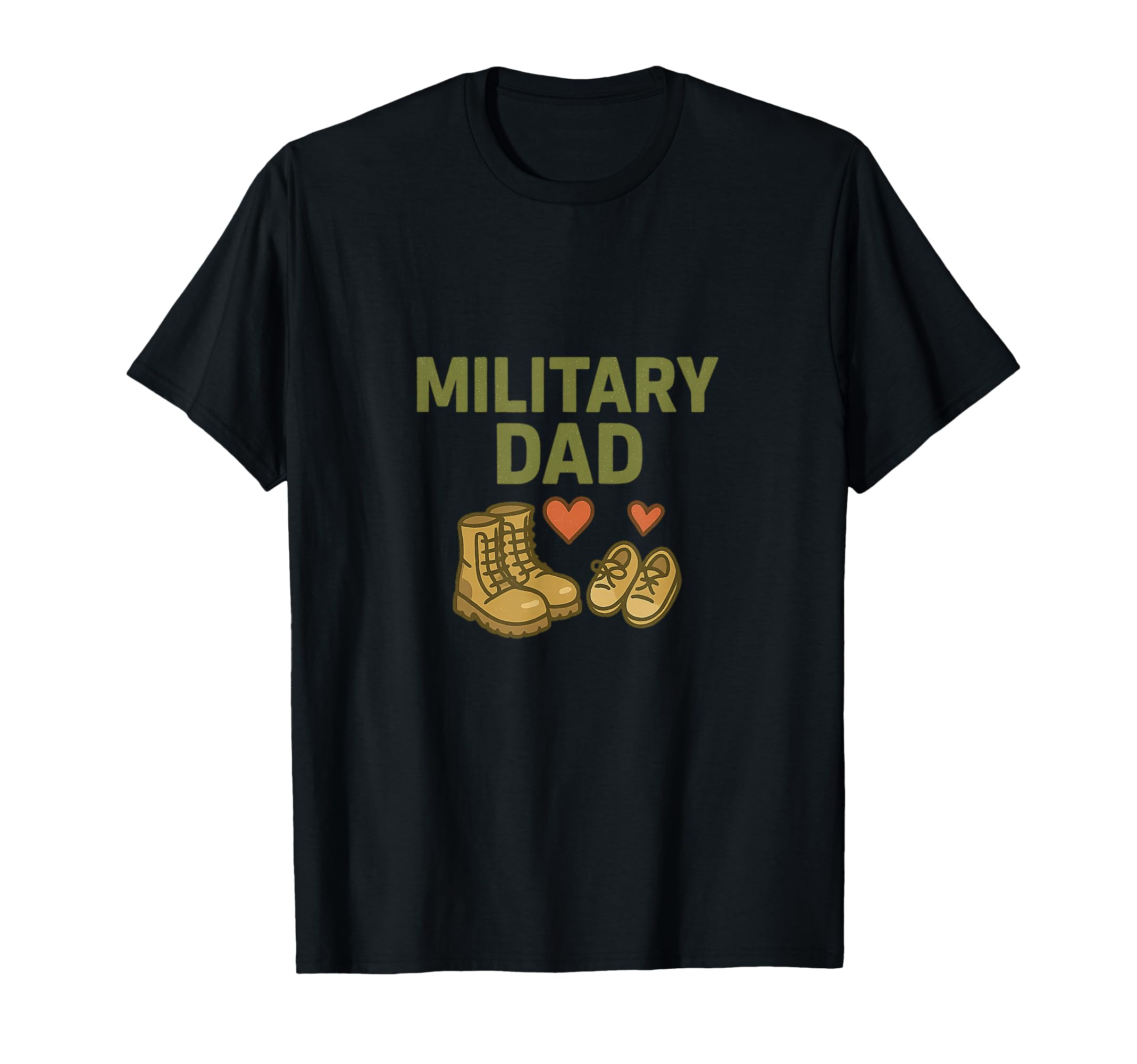 Military Dad Proud Family And Service T-Shirt - Custom Art Print Men Women - T-Shirt, Sweatshirt, Hoodie