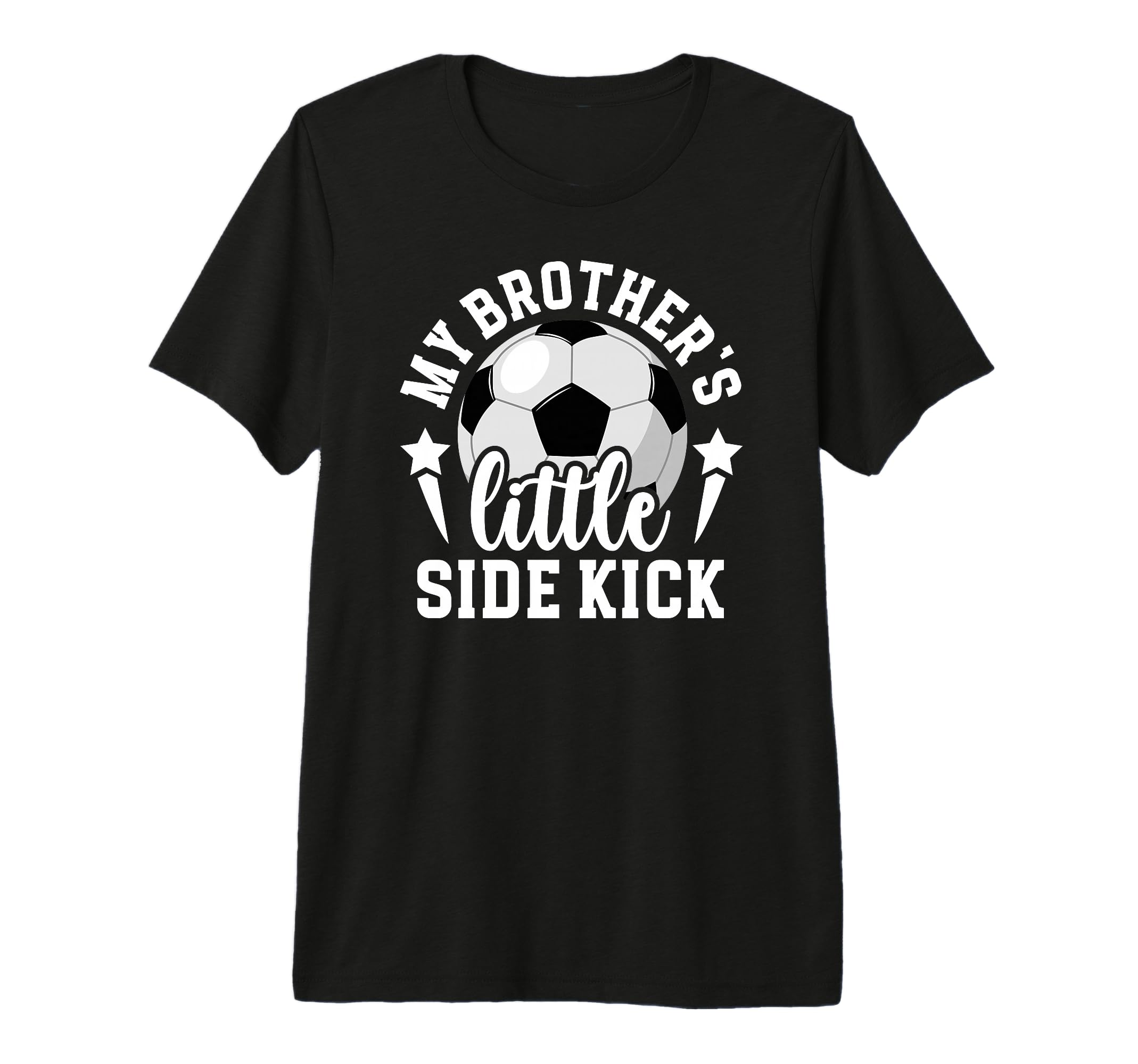 Brothers Little Side Kick Soccer Sister T-Shirt - Aesthetic Graphic Unisex - T-Shirt, Sweatshirt, Hoodie