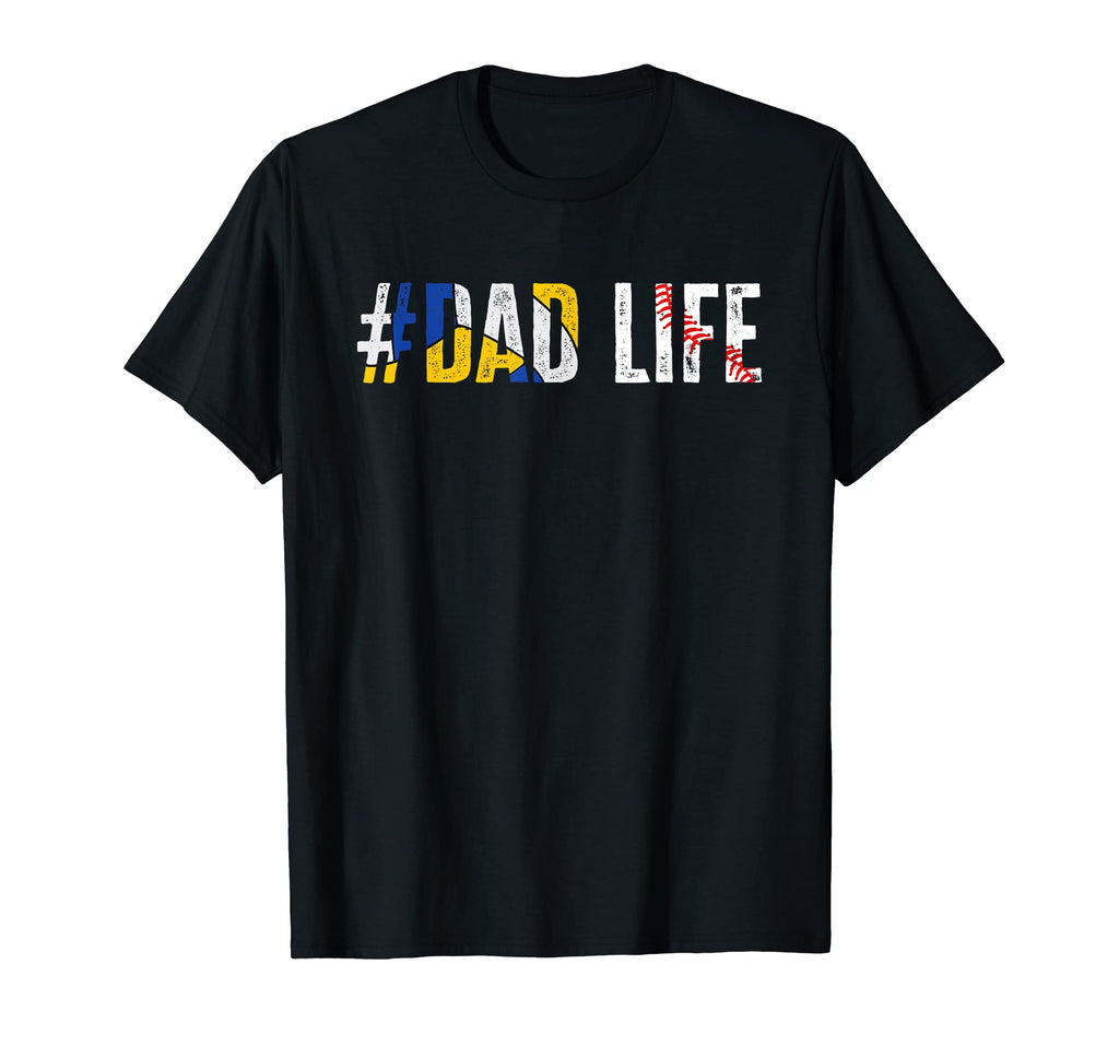 Mens Ball Dad Fathers Day Raising T-Shirt - Custom Art Print Men Women - T-Shirt, Sweatshirt, Hoodie