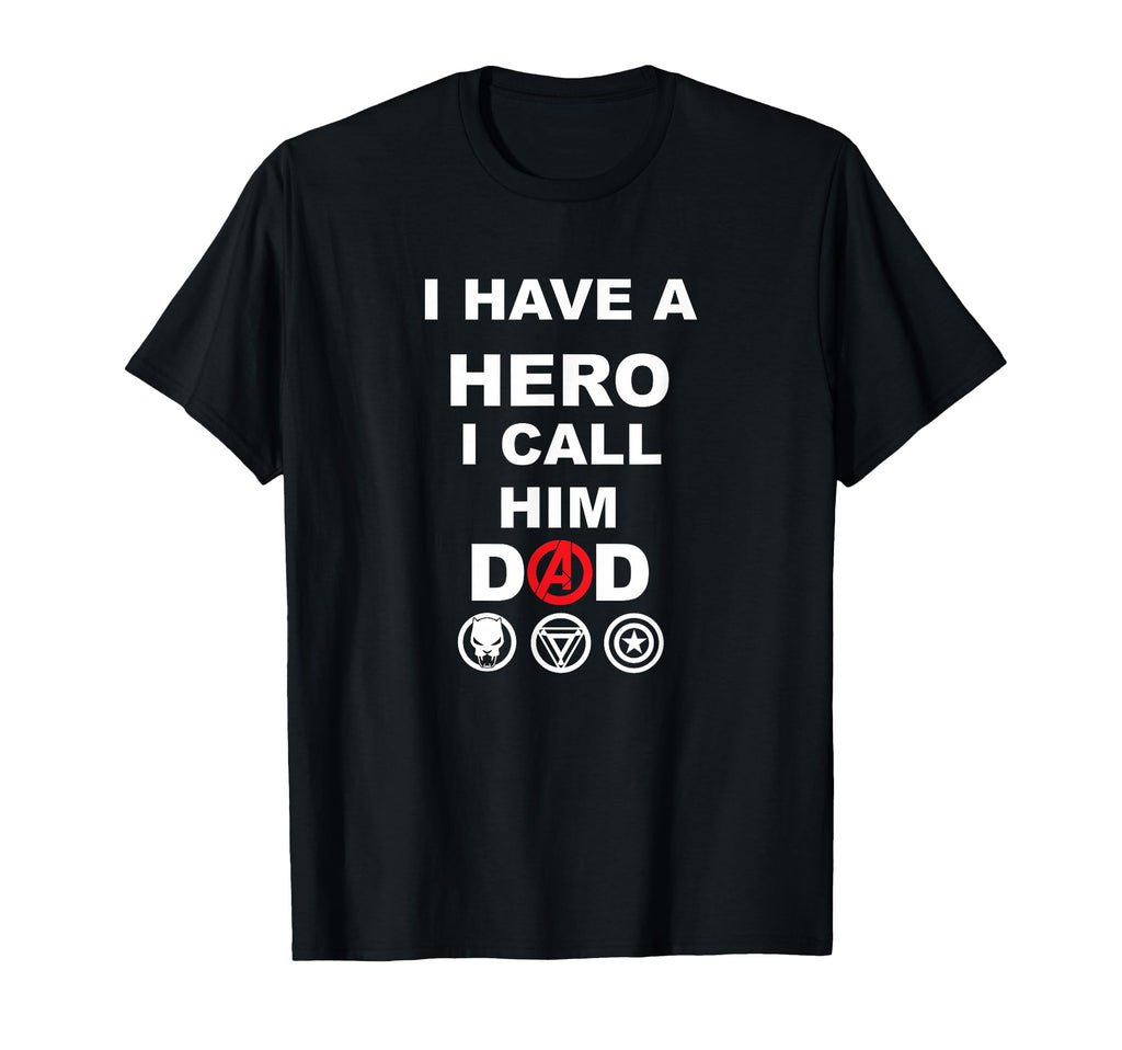 Marvel Avengers I Have Hero I Call Him T-Shirt - Unique Graphic for Adults - T-Shirt, Sweatshirt, Hoodie