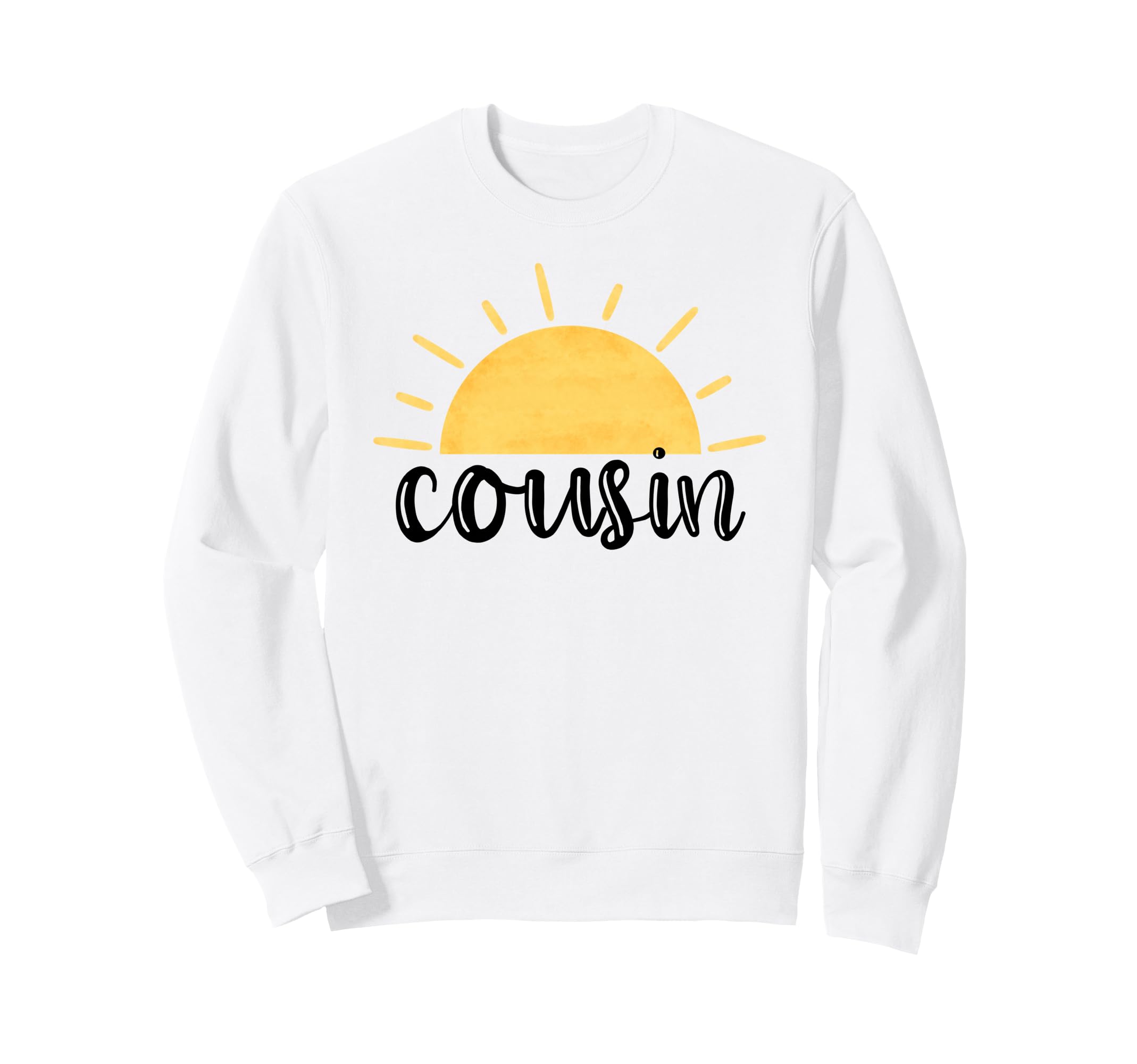 Cousin Birthday First Trip Around Sun Sweatshirt - Custom Art Print Unisex - T-Shirt, Sweatshirt, Hoodie