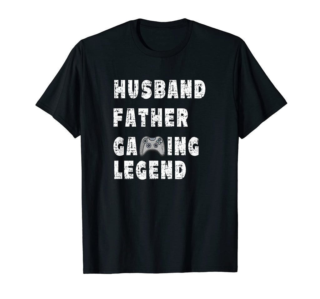 Mens Husband Father Gaming Legend T-Shirt - Fun Novelty Design Unisex - T-Shirt, Sweatshirt, Hoodie