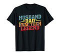 Husband Dad Hvac Tech Legend Dad T-Shirt - Minimalist Print for Adults - T-Shirt, Sweatshirt, Hoodie
