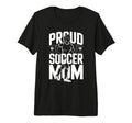 Proud Soccer Mom Sunset Vibes Tri T-Shirt - Casual Everyday Wear Unisex - T-Shirt, Sweatshirt, Hoodie