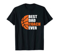 Mens Best Basketball Dad Coach Ever T-Shirt - Custom Art Print Men Women - T-Shirt, Sweatshirt, Hoodie