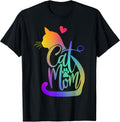 Best Cat Mom Ever Retro Mommy Women - Adult & Kids T-Shirts, Sweatshirts & Hoodies apparel design preview 1