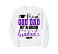 Graduation 2026 God Dad Class 2026 Sweatshirt - Graphic Print for Adults - T-Shirt, Sweatshirt, Hoodie