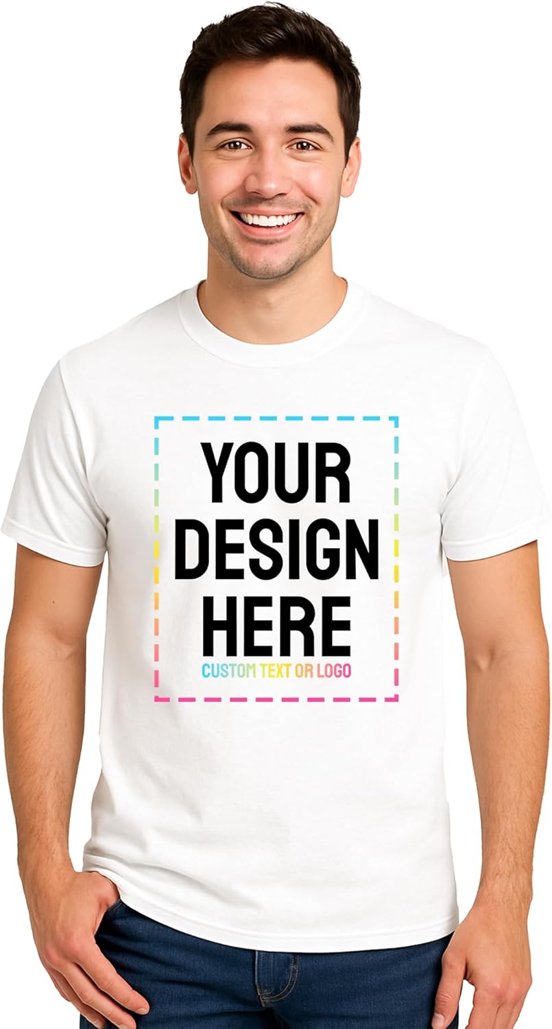 Custom Gildan Personalized with Text, Image or Logo - Adult & Kids T-Shirts, Sweatshirts & Hoodies apparel design preview 1