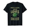 Just Who Loves Soccer Ball Goal T-Shirt - Fun Novelty Design Unisex - T-Shirt, Sweatshirt, Hoodie