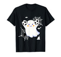 Halloween Ghost Playing Soccer Matching T-Shirt - Graphic Print Unisex - T-Shirt, Sweatshirt, Hoodie