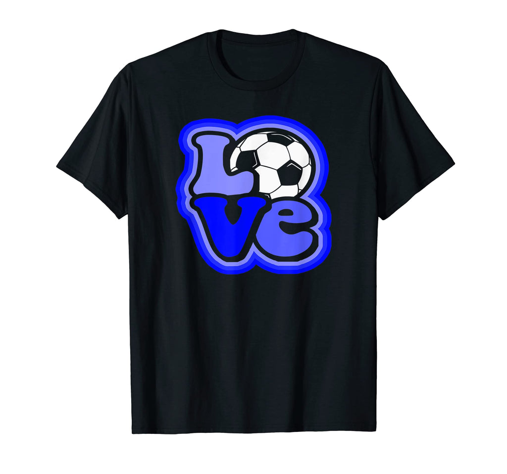 Soccer Love Teen Shades Blue T-Shirt - Trendy Graphic Men Women - T-Shirt, Sweatshirt, Hoodie