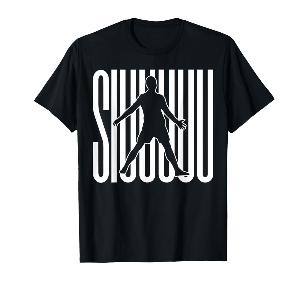 Funny Soccer Football Soccer Player Siuuu T-Shirt - Novelty Apparel Unisex - T-Shirt, Sweatshirt, Hoodie