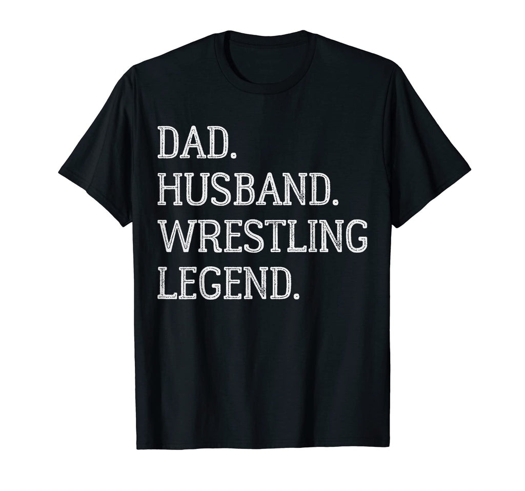 Dad Husband Wrestling Legend T-Shirt - Minimalist Print Men Women - T-Shirt, Sweatshirt, Hoodie