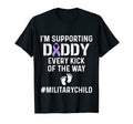 Military Child Month Purple Up Support T-Shirt - Novelty Apparel Men Women - T-Shirt, Sweatshirt, Hoodie