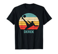 Derek Name Gift Personalized Soccer T-Shirt - Custom Art Print Unisex - T-Shirt, Sweatshirt, Hoodie