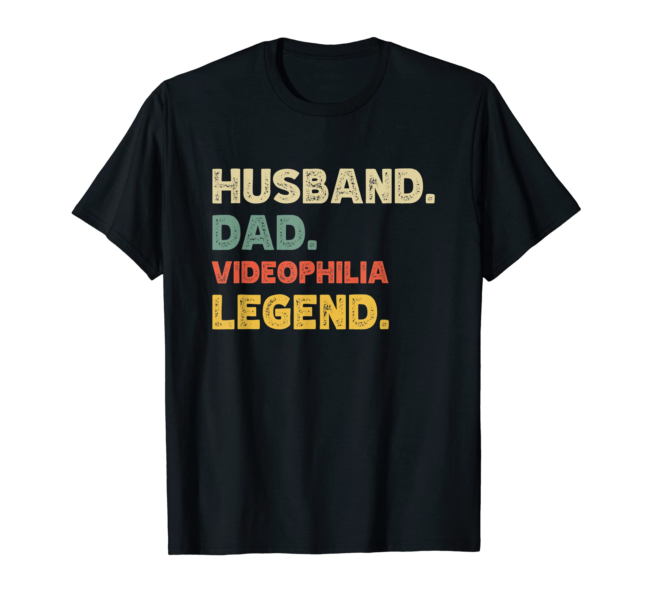 Mens Mens Funny Husband Dad Videophilia T-Shirt - Graphic Print for Adults - T-Shirt, Sweatshirt, Hoodie