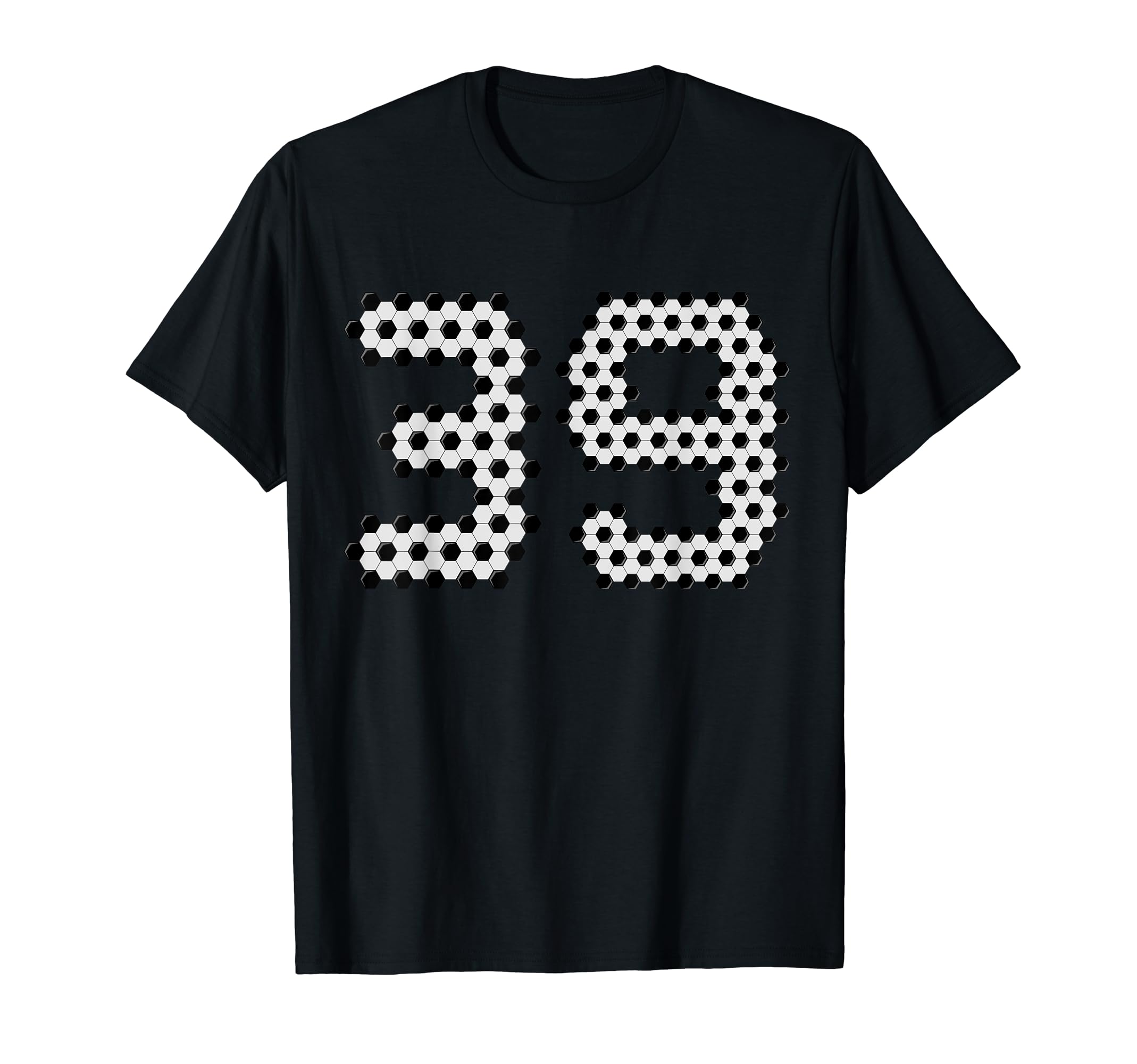Fun 39Th Birthday Soccer Themed 39 T-Shirt - Casual Everyday Wear Unisex - T-Shirt, Sweatshirt, Hoodie