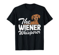Wiener Whisperer Doxie Dog Dad T-Shirt - Casual Everyday Wear for Adults - T-Shirt, Sweatshirt, Hoodie