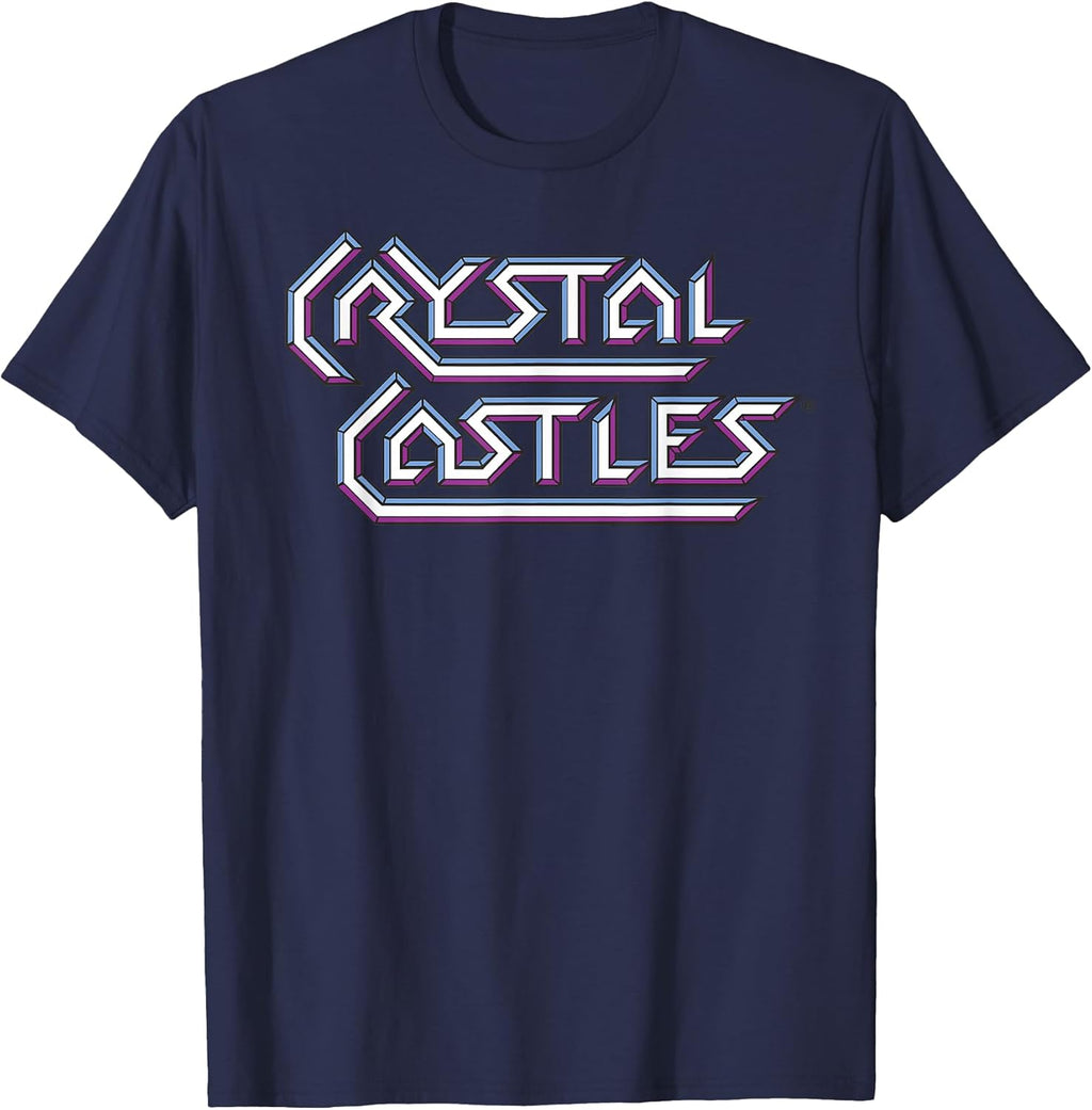 Crystal Castles Vintage Pixel Art Retro Gamer Fun - Adult & Kids T-Shirts, Sweatshirts & Hoodies apparel design preview 1