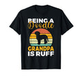 Being Doodle Grandpa Is Ruff Golden T-Shirt - Aesthetic Graphic Unisex - T-Shirt, Sweatshirt, Hoodie