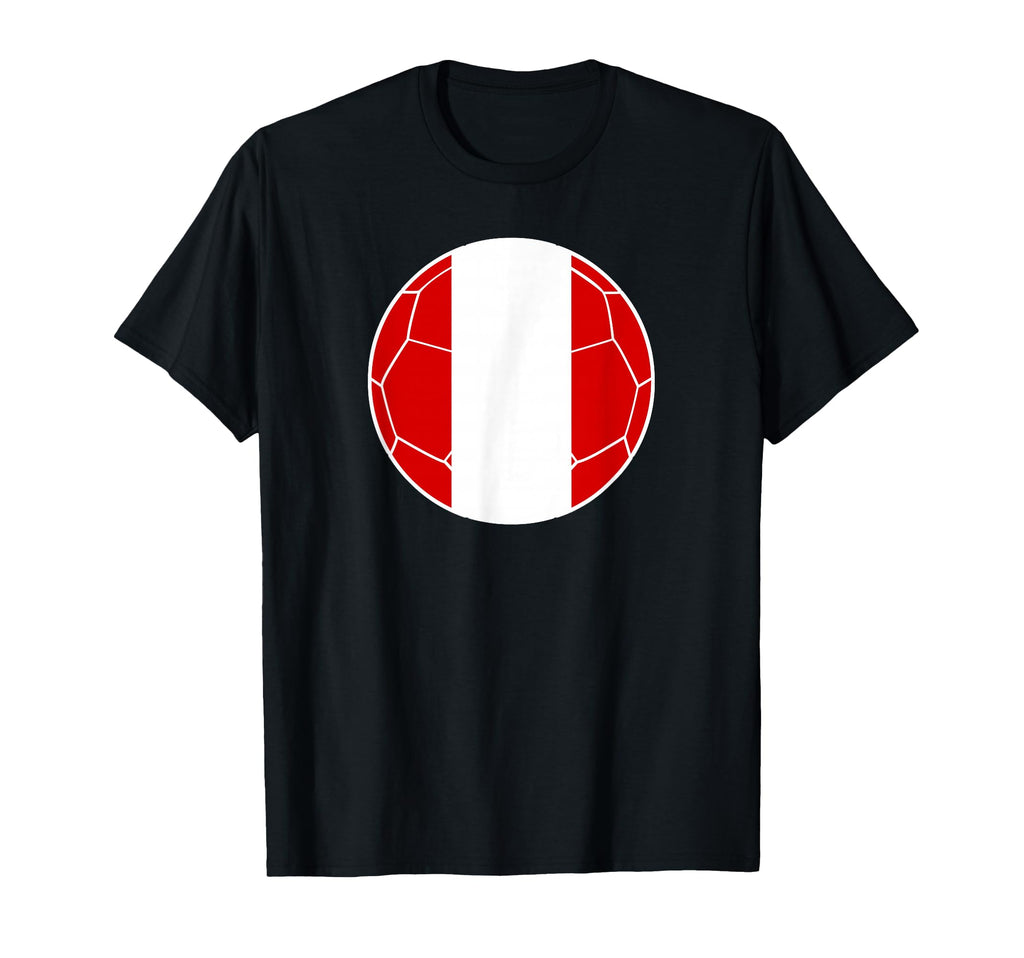 Peru Flag Soccer Peru Soccer T-Shirt - Minimalist Print Unisex - T-Shirt, Sweatshirt, Hoodie