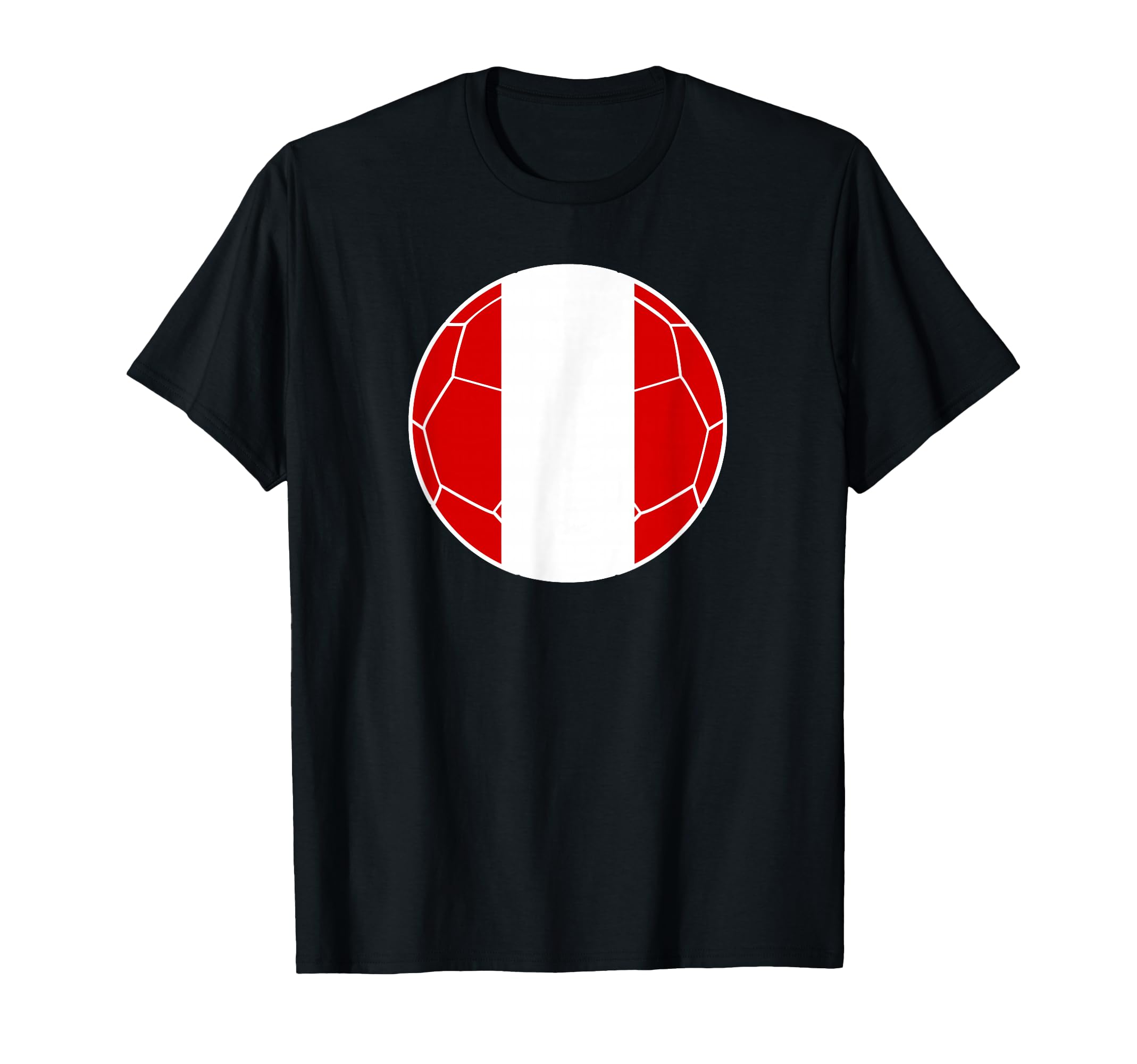 Peru Flag Soccer Peru Soccer T-Shirt - Minimalist Print Unisex - T-Shirt, Sweatshirt, Hoodie