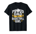 Basketball Father Proud Dad Basketball T-Shirt - Graphic Print Men Women - T-Shirt, Sweatshirt, Hoodie