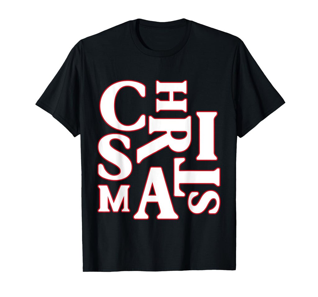 Typography Santa Claus Pj Pajama T-Shirt - Trendy Graphic for Adults - T-Shirt, Sweatshirt, Hoodie