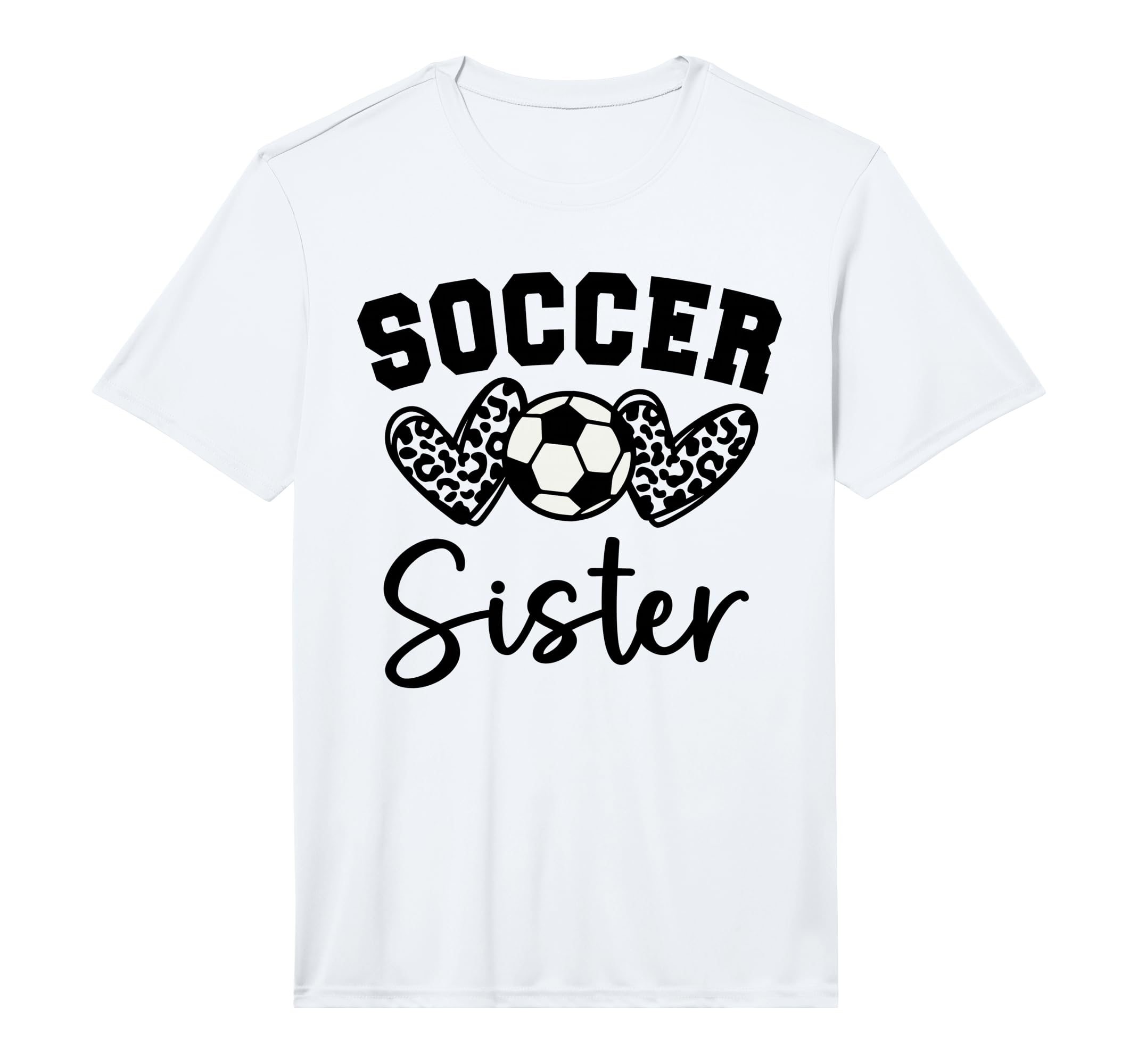 Soccer Sister Matching Family Soccer T-Shirt - Novelty Apparel Unisex - T-Shirt, Sweatshirt, Hoodie