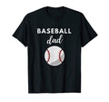 Baseball Dad Game Day Sports Lover Fathers T-Shirt - Unique Graphic Unisex - T-Shirt, Sweatshirt, Hoodie