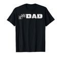 Birthday Racing Flag Dad Racer Party T-Shirt - Graphic Print for Adults - T-Shirt, Sweatshirt, Hoodie