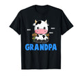 Funny Grandpa Cow Cow Farmer Birthday T-Shirt - Unique Graphic Unisex - T-Shirt, Sweatshirt, Hoodie