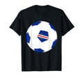 Cape Verde Soccer Ball Flag Jersey Pride T-Shirt - Graphic Print Men Women - T-Shirt, Sweatshirt, Hoodie