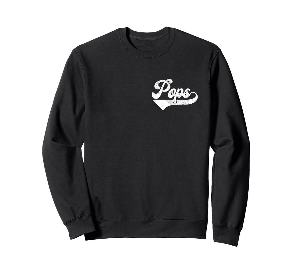 Mens Pops Fathers Day Papa Grandpa Sweatshirt - Trendy Graphic for Adults - T-Shirt, Sweatshirt, Hoodie