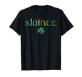 Slainte Happy St Patricks Day Lucky T-Shirt - Minimalist Print for Adults - T-Shirt, Sweatshirt, Hoodie