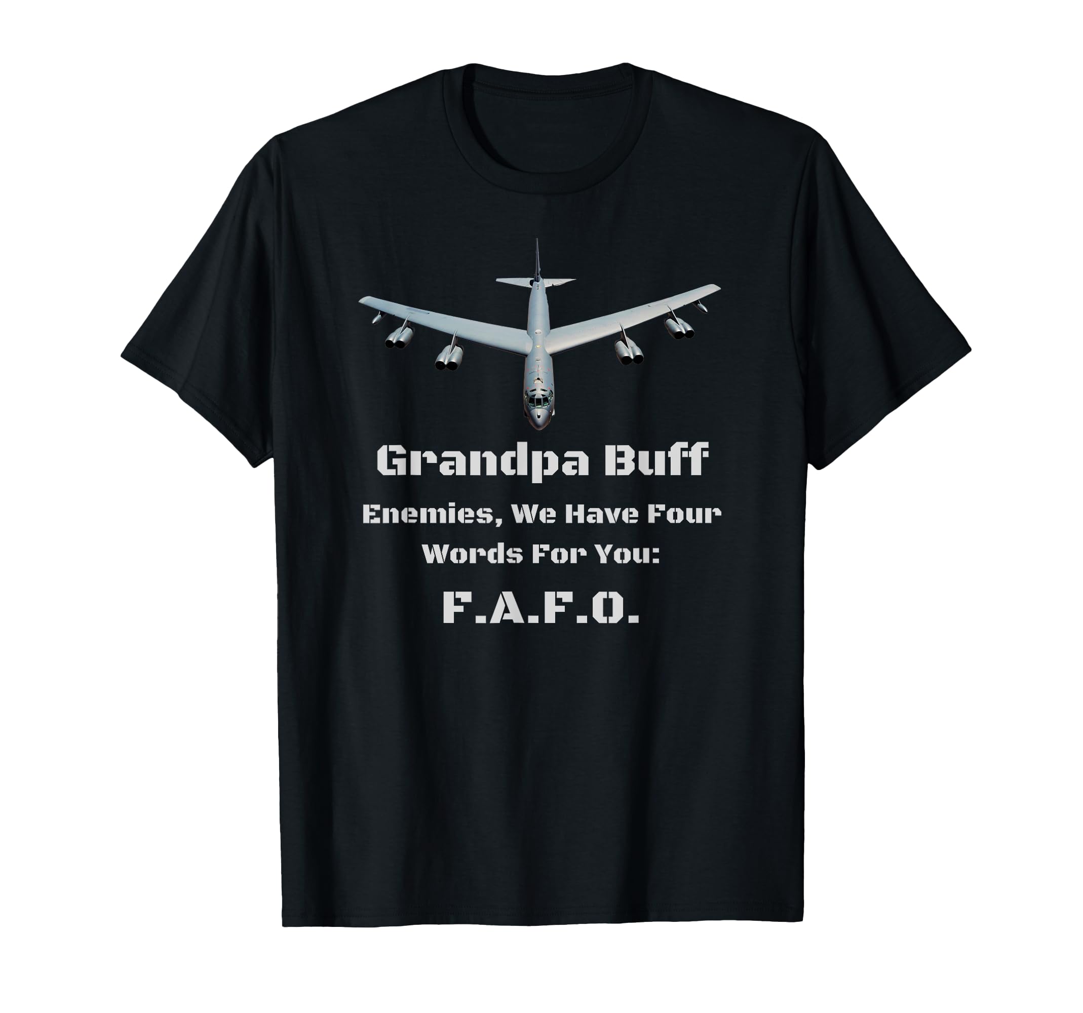 Grandpa Buff Has Message T-Shirt - Graphic Print Unisex - T-Shirt, Sweatshirt, Hoodie