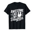 Funny Fathers Day Parents Awesome T-Shirt - Custom Art Print Men Women - T-Shirt, Sweatshirt, Hoodie