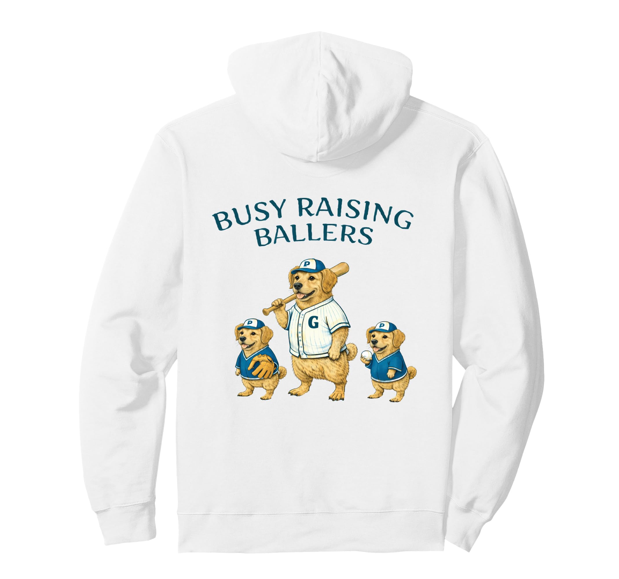 Busy Raising Baller Baseball Softball Mom Hoodie - Trendy Graphic Unisex - T-Shirt, Sweatshirt, Hoodie