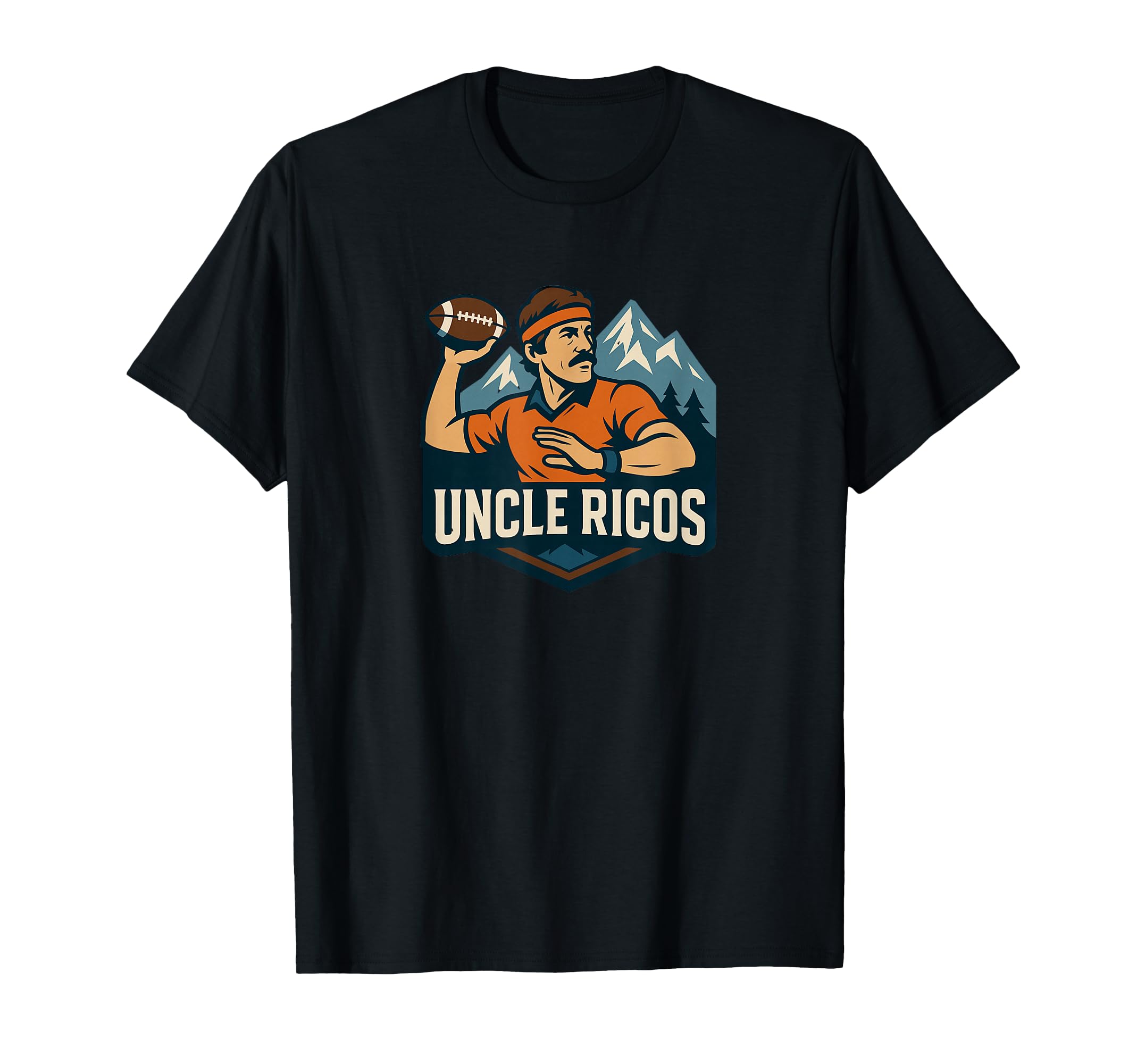 Uncle Ricos Flag Football T-Shirt - Novelty Apparel Men Women - T-Shirt, Sweatshirt, Hoodie