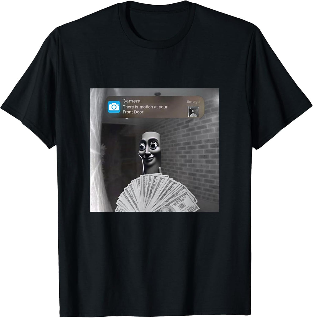 Tung Sahur Motion at your front door meme italian - Adult & Kids T-Shirts, Sweatshirts & Hoodies apparel design preview 1
