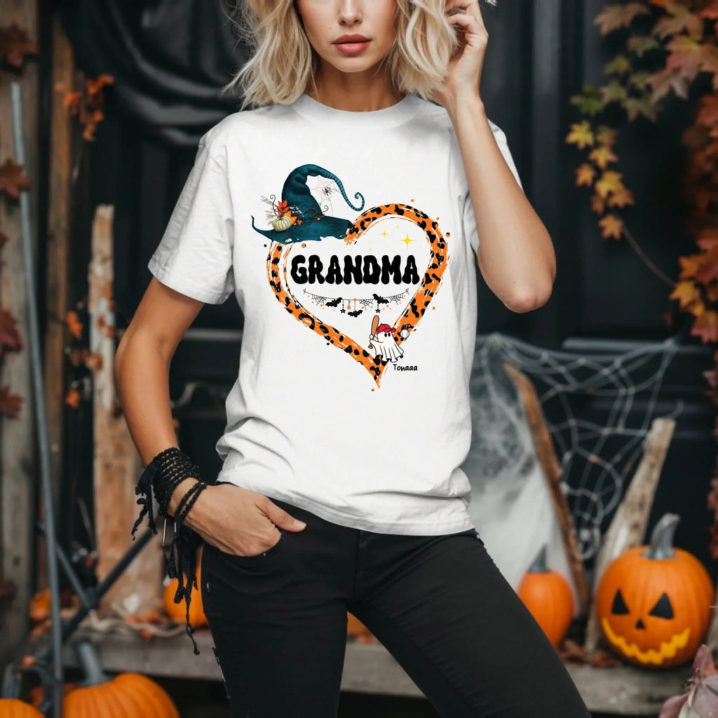 Personalized Grandma Mommy'S Boo Crew Halloween - Adult & Kids T-Shirts, Sweatshirts & Hoodies apparel design preview 1
