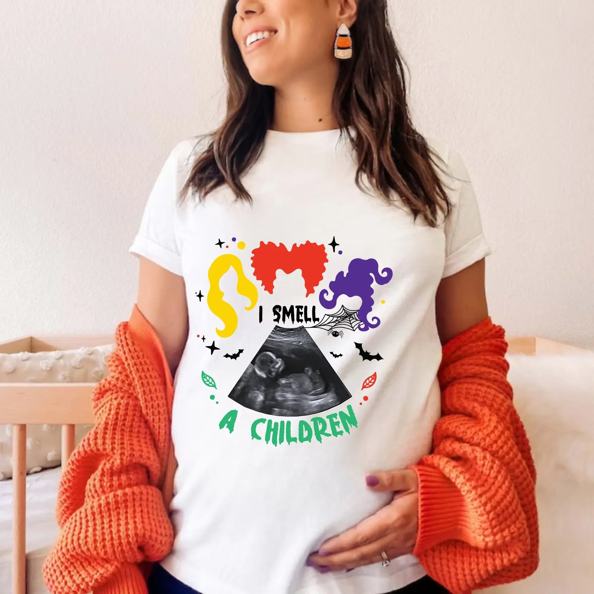 Personalized I Smell Children Maternity Custom - Adult & Kids T-Shirts, Sweatshirts & Hoodies apparel design preview 1