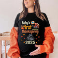 Baby'S First Thanksgiving Personalized Custom - Adult & Kids T-Shirts, Sweatshirts & Hoodies apparel design preview 1