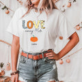 Personalized Mommy Pumpkin Custom Family Names Fall - Adult & Kids T-Shirts, Sweatshirts & Hoodies apparel design preview 1