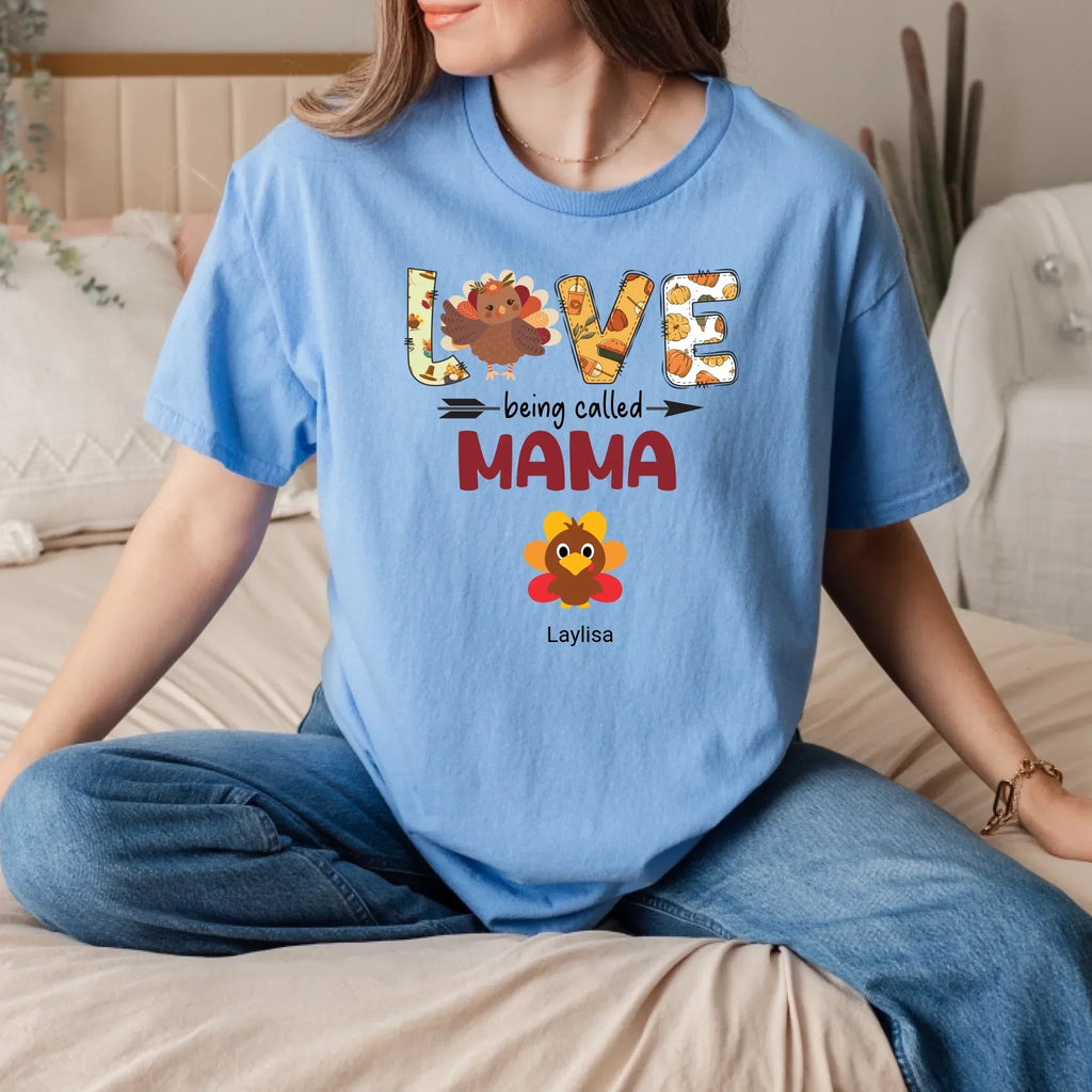 Personalized Love Being Called Grandma Custom Family - Adult & Kids T-Shirts, Sweatshirts & Hoodies apparel design preview 1