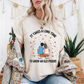 Personalized Best Friend Thanksgiving Takes Long Time - Adult & Kids T-Shirts, Sweatshirts & Hoodies apparel design preview 1