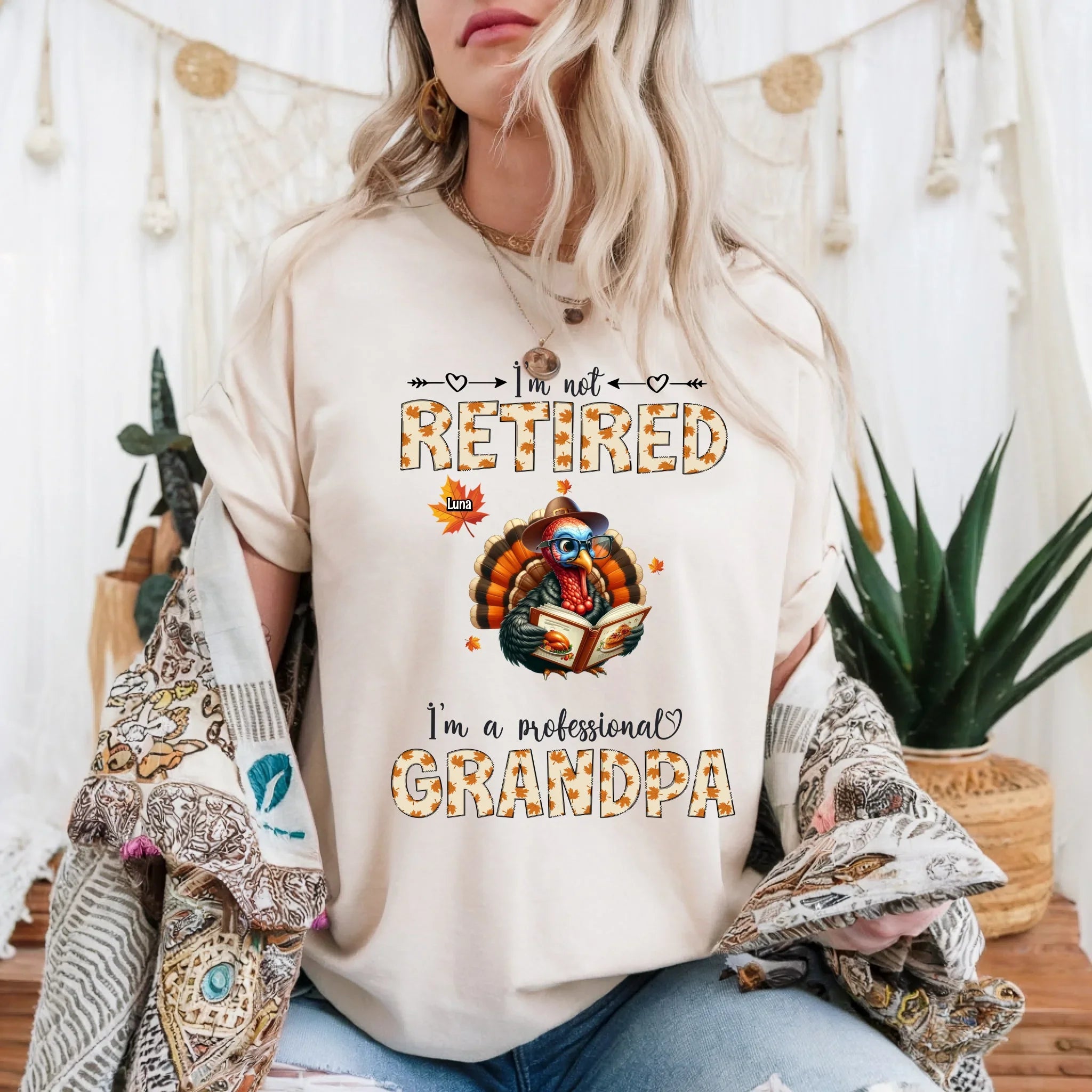 Personalized "I'M Not Retired Professional - Adult & Kids T-Shirts, Sweatshirts & Hoodies apparel design preview 1